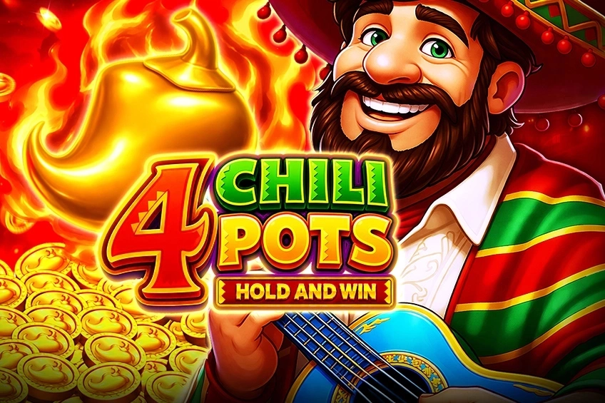 4 Chili Pots by Playson